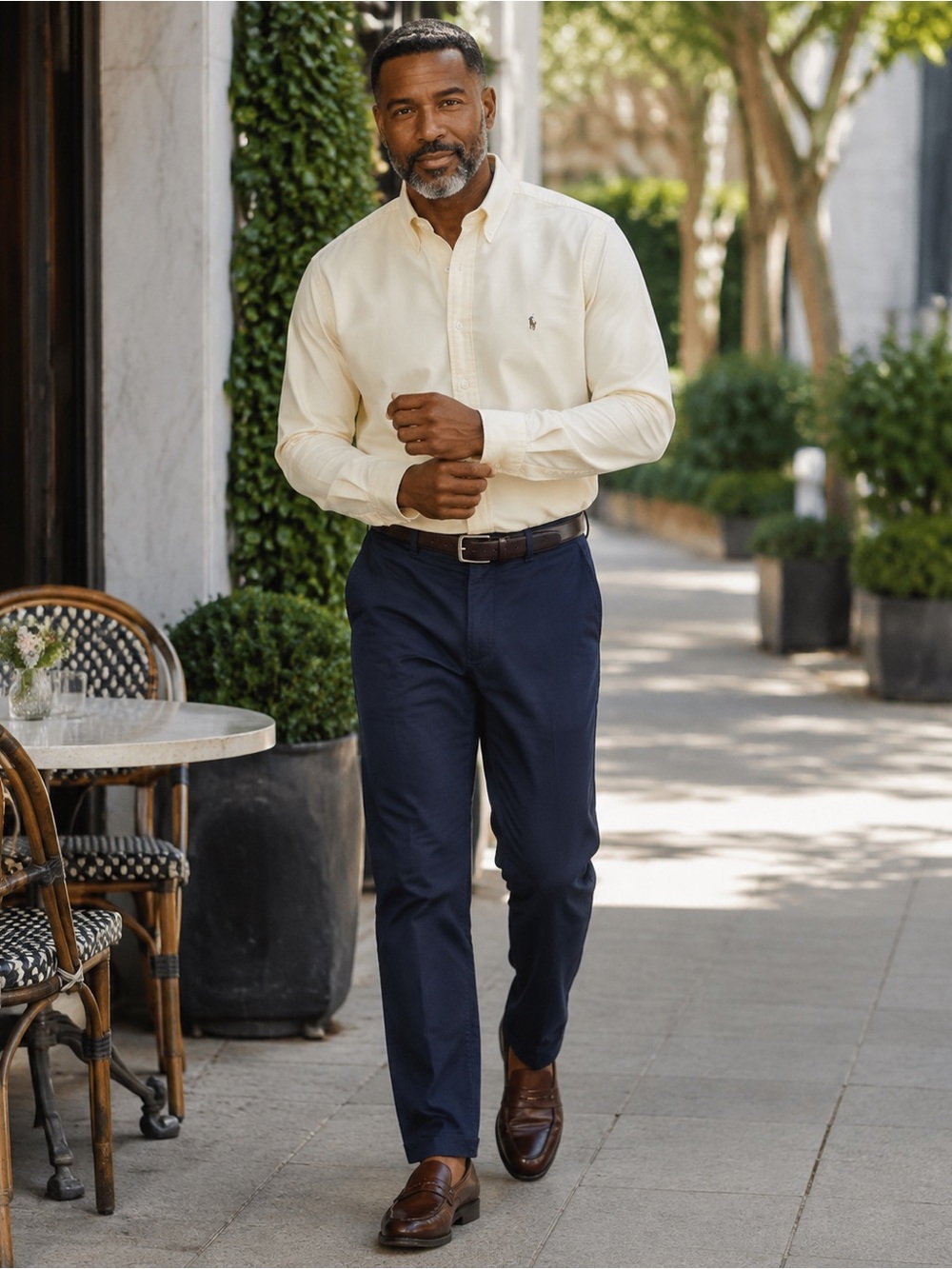 Ralph Lauren Yarmouth Pale-Yellow Cotton Oxford Shirt

Classic Ralph Lauren men’